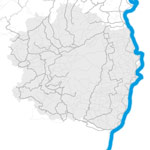 Tourist region Palatinate with linked cycle routes