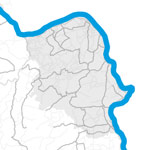 Touristische Region Rheinhessen mit Radverbindungen